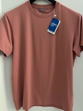 Porter & Ash 95% Cotton 4-way Stretch Short Sleeve Crew Neck Casual Top/Tshirt